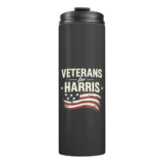 Garrafa Térmica Veterano para a Eleição do Exército Harris Kamala 