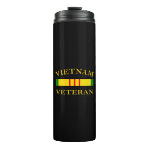 Garrafa Térmica Veterano térmico de Vietnam do Tumbler