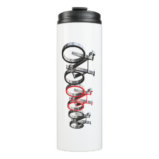 Garrafa Térmica Viagem de inspiração cíclica Tumbler 12 oz