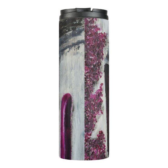 Garrafa Térmica Viagem de Pedra Feriada na Grécia (Verso)