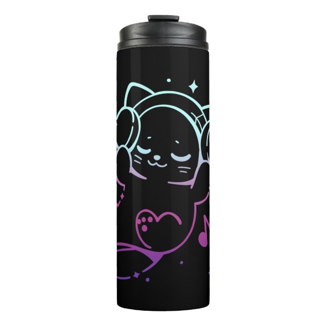 Garrafa Térmica Vibração com Música (Frente)