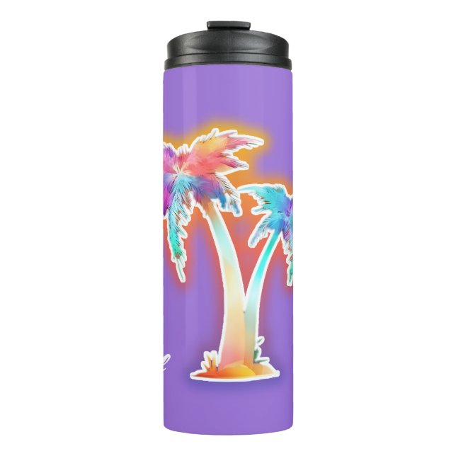 Garrafa Térmica Vibrações Tropicais (Frente)