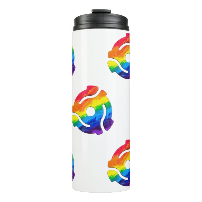 Garrafa Térmica Vibran do adaptador de gravação plástico de 45 RPM (Frente)