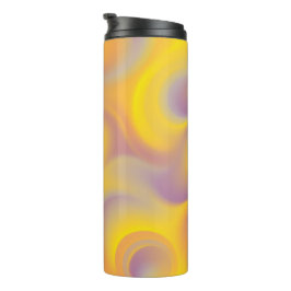 Garrafa Térmica Vibrant Abstract Swirl 
