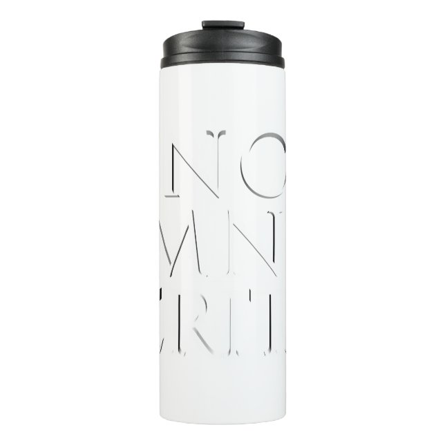 Garrafa Térmica VINCIT OMNIA VERITAS - Tumbler térmico leve (Frente)