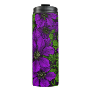 Garrafa Térmica Vinha-púrpura Clematis