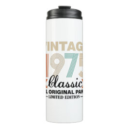 Garrafa Térmica Vintage 1975 imited Edition Birthday