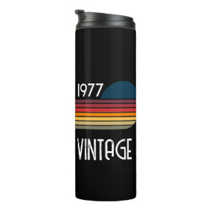 Garrafa Térmica Vintage 1977 - Stripe Retroativa Sun