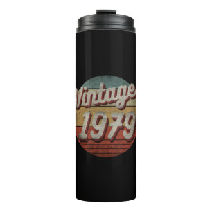 GARRAFA TÉRMICA  VINTAGE 1979 HOMENS MULHERES PRESENTE DE ANIVERSÁR