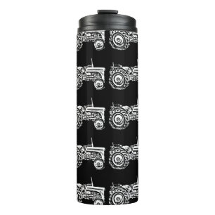 Garrafa Térmica Vintage Cinza-furgão