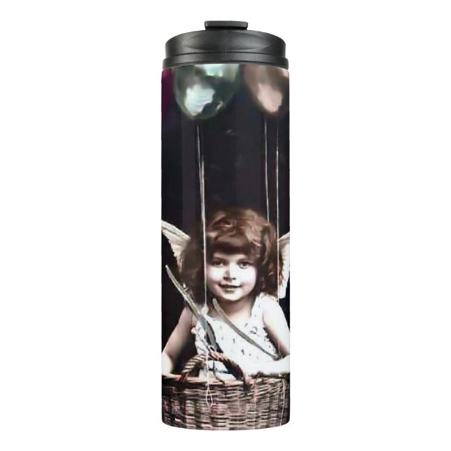 Garrafa Térmica Vintage Cupid (Frente)