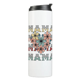 Garrafa Térmica Vintage Floral Mama Design