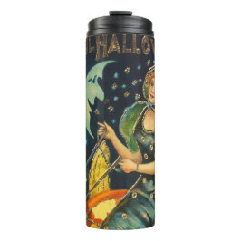 Garrafa Térmica Vintage Halloween Poster