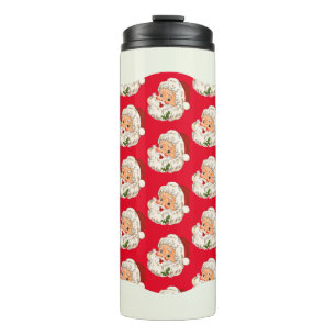 Garrafa Térmica Vintage Retro Jolly Papai Noel Natal