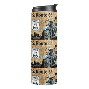 Garrafa Térmica Vintage ROUTE Sessenta e Seis