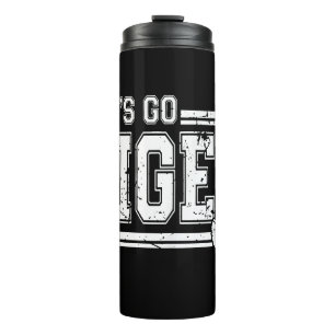 Garrafa Térmica Vintage Tigers School Sports Name Retro