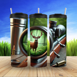 Garrafa Térmica Visão de Hunter na Floresta do outono