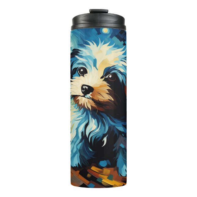 Garrafa Térmica Visto sem esforço, Cão (Frente)
