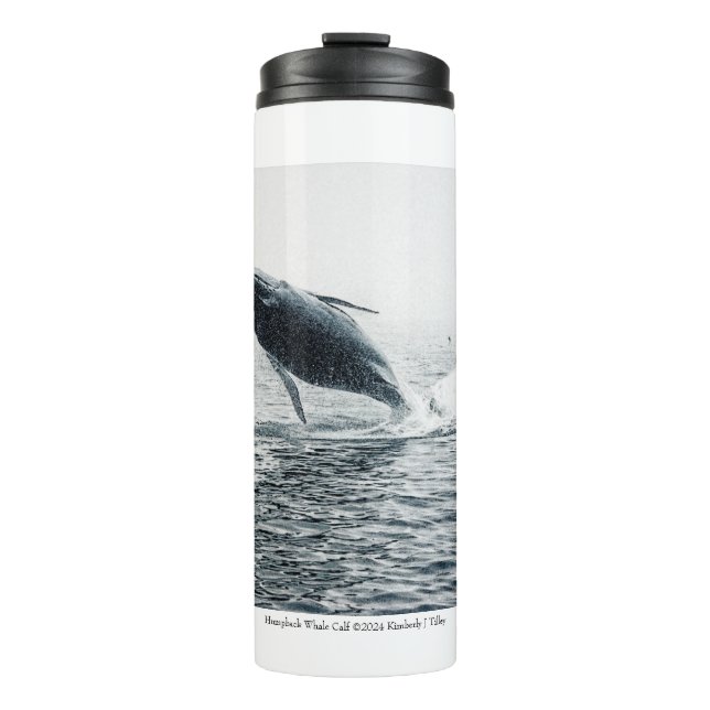 Garrafa Térmica Vitelo da Baleia de Humpback (Frente)