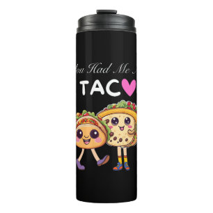 Garrafa Térmica Você Me Teve No Taco