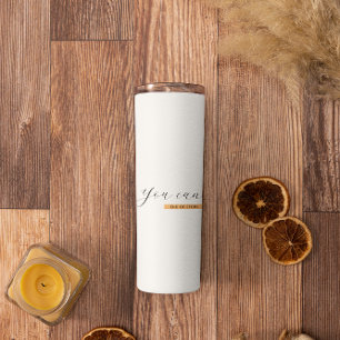 Garrafa Térmica Você pode Citação Motivacional Inspiração