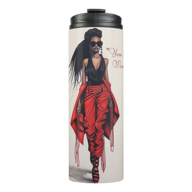 Garrafa Térmica Você Trabalha Melhor Tumbler (Frente)