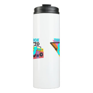Garrafa Térmica Volte aos anos 80 - Neon Vintage T