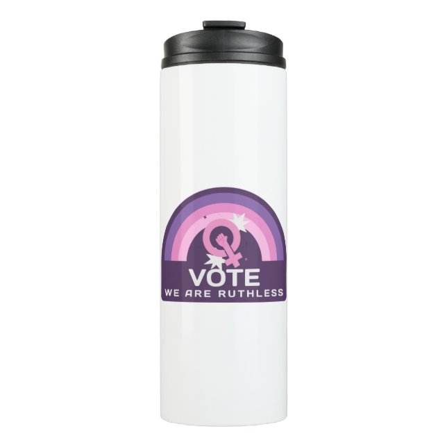 Garrafa Térmica Vote We Are Ruthless (Frente)