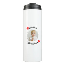 Garrafa Térmica Vovó Personalizada Tumbler - Cara de Criança Perso