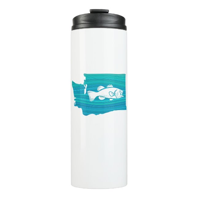 Garrafa Térmica Washington State Wave Fisheries (Frente)