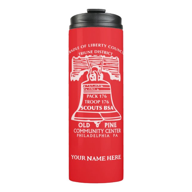 Garrafa Térmica Water Bottle - Red (Personalized) (Frente)
