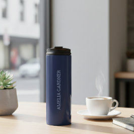 Garrafa Térmica Wellness Waters Thermos - Matte Night Blue 