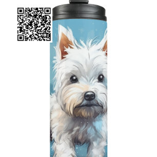 Garrafa Térmica West Highland White Terrier