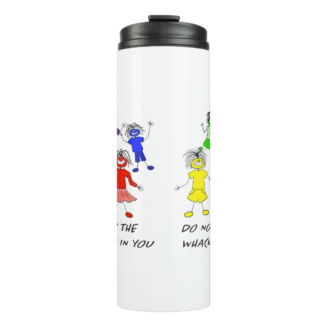 Garrafa Térmica Whack-A-Do (Frente)