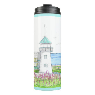 Garrafa Térmica White Lighthouse Tumbler