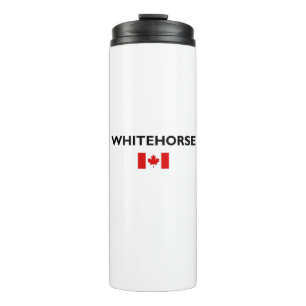 Garrafa Térmica Whitehorse Canada Flag Light-Color