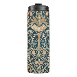 Garrafa Térmica William Morris Antigo Floral Honeysuckle