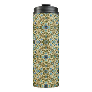 Garrafa Térmica William Morris- Antigo Padrão de Videira e Flor de