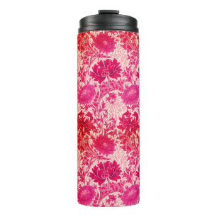 Garrafa Térmica William Morris Chrysanthemums, Fuchsia Pink
