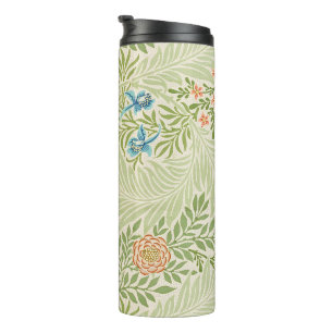 Garrafa Térmica William Morris Larkspur Padrão Floral