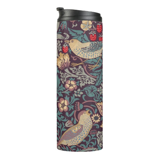 Garrafa Térmica William Morris Strawberry Thief Thermal Tumbler (Rotação à direita)