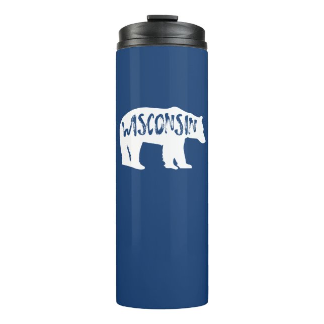 Garrafa Térmica Wisconsin Bear (Frente)