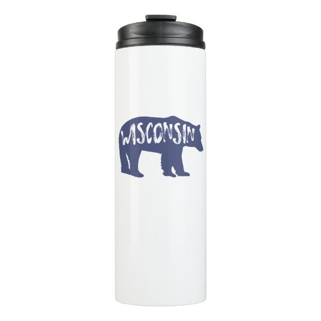 Garrafa Térmica Wisconsin Bear (Frente)