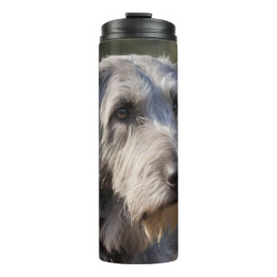 Garrafa Térmica Wolfhound Irlandês Não Estou Amado,
