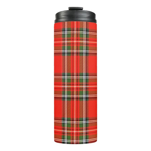 Garrafa Térmica Xadrez de Natal (Frente)