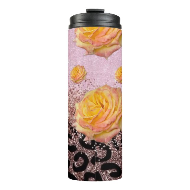 Garrafa Térmica Yekkow Rosa Tumbler (Frente)