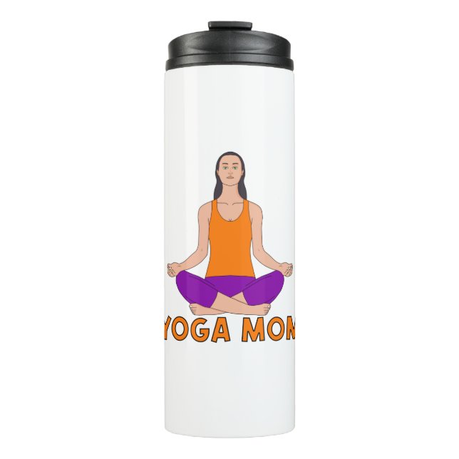 Garrafa Térmica Yoga Mãe (Frente)