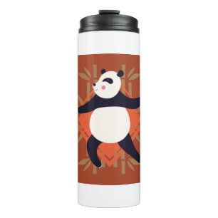Garrafa Térmica Yoga Panda