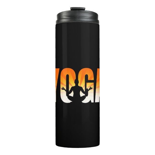 Garrafa Térmica Yoga Sunshine (Frente)