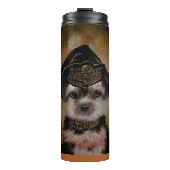 Garrafa Térmica Yorkie Poo (Frente)
